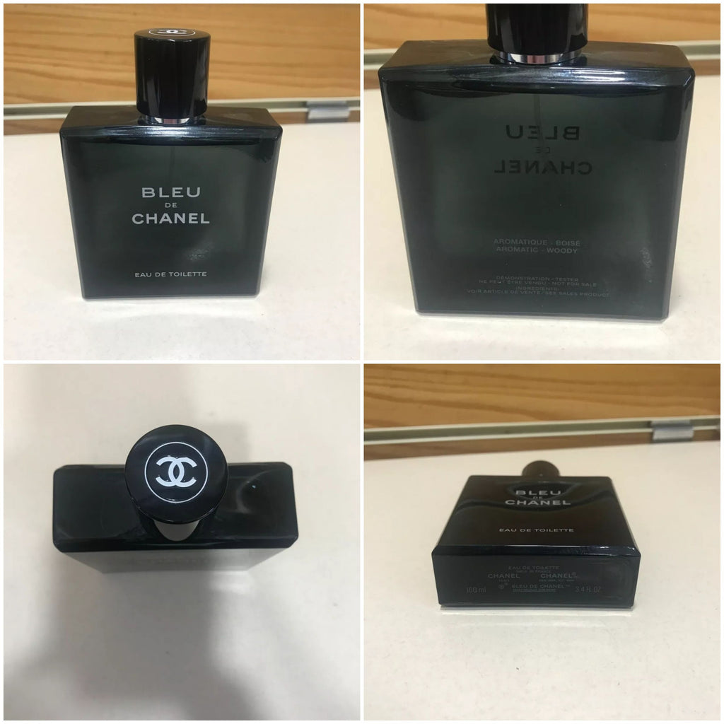 Fake vs Real Chanel Bleu Tester Eau De Parfum 100 ML 