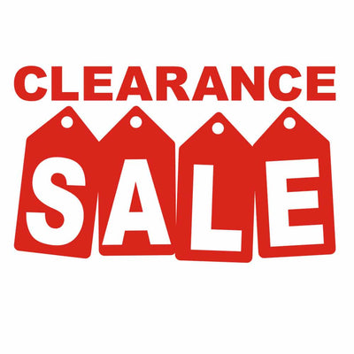 Clearance Sale !!!